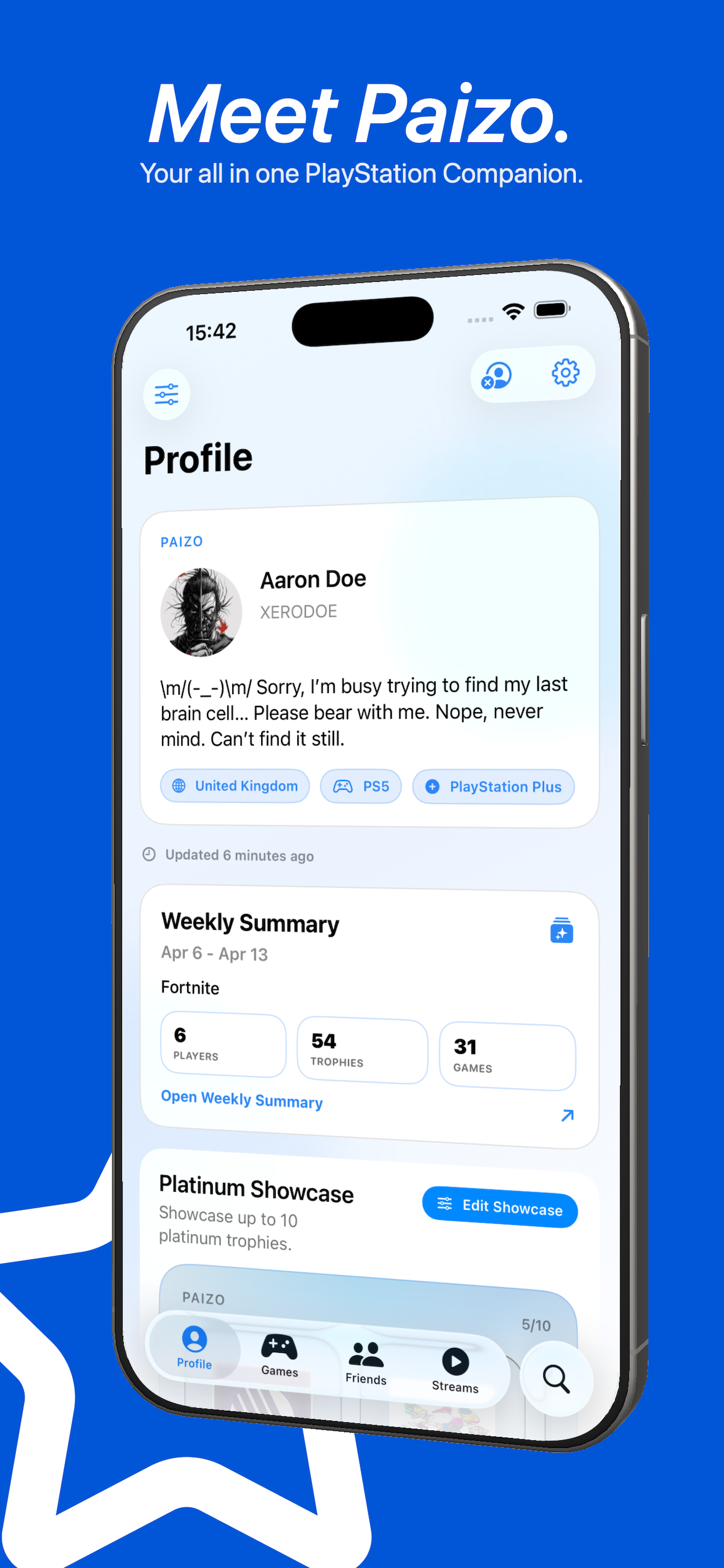 Paizo app screenshot 1