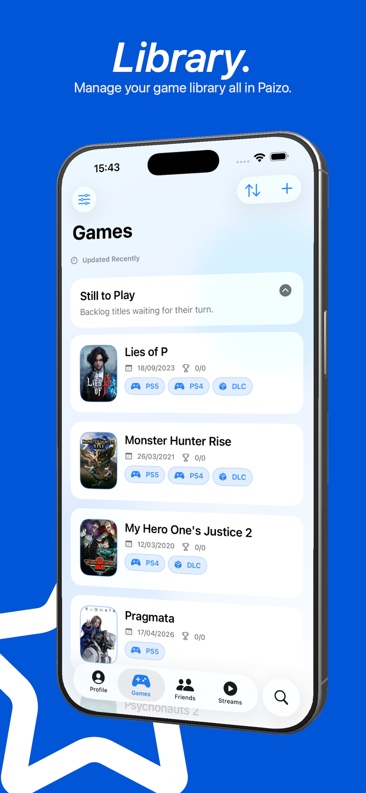 Paizo app screenshot 3