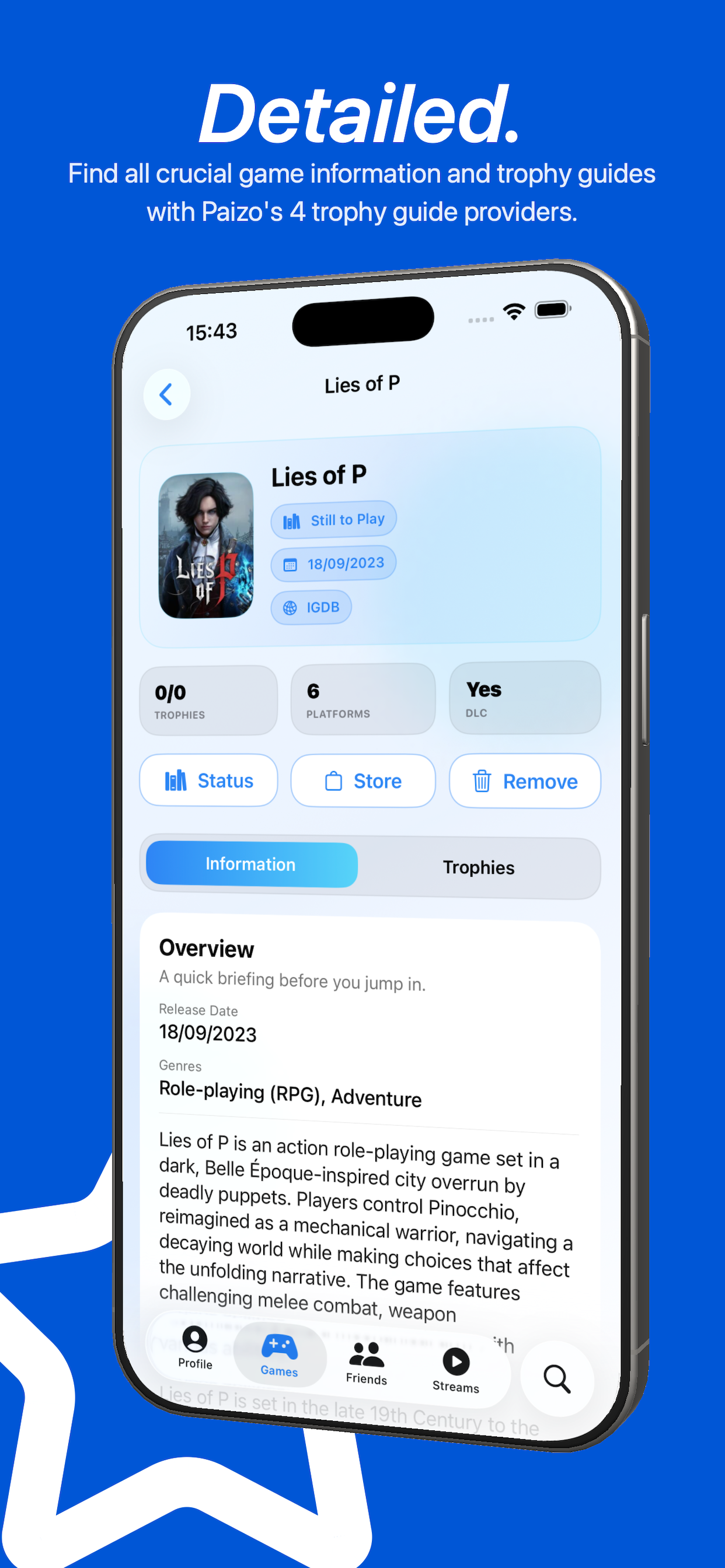 Paizo app screenshot 4